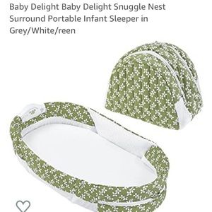 Baby Delight Snuggle Nest Portable Infant Sleeper